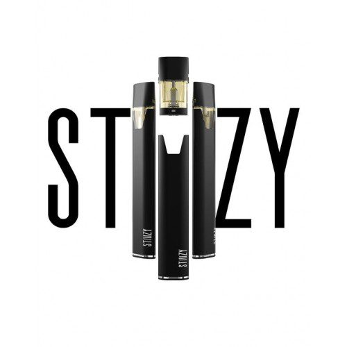 STIIIZY - Da Green Corner Weed Delivery "STIIIZY brand logo featuring a sleek, modern design, known for its premium cannabis products including vape cartridges, concentrates, and edibles. The brand is recognized for its high-quality indoor-grown strains and stylish packaging."