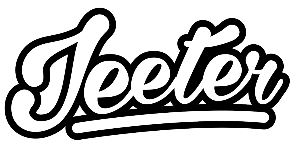 Jeetrs logo - Da Green Corner Weed Delivery "Jeetrs logo featuring a sleek design with vibrant colors, showcasing premium cannabis products, including edibles, vape cartridges, and concentrates, known for their high quality and reliability in the cannabis industry."